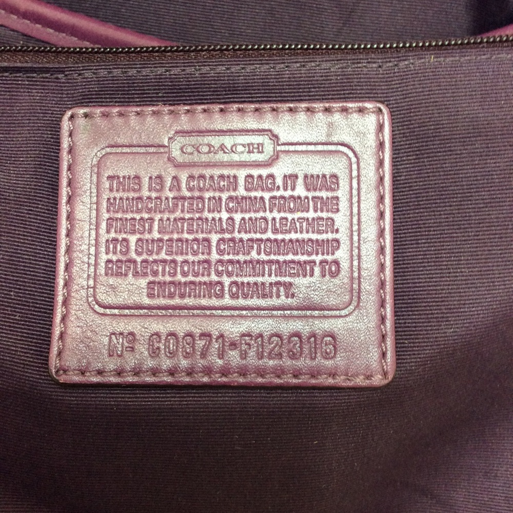 Authentic Coach Soho Y2K Shoulder Patchwork Signa… - image 5